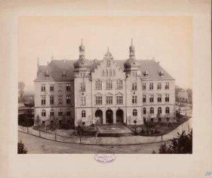 Oberlandes- und Amtsgericht (heute: Rathaus), Hamm: Hauptansicht