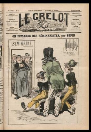 On demande des séminaristes, par Pépin