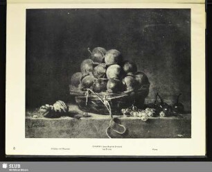 Chardin (Jean-Baptiste-Siméon) - Stilleben mit Pflaumen