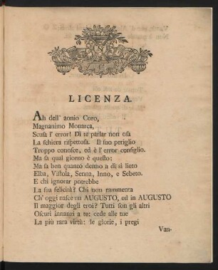 Licenza