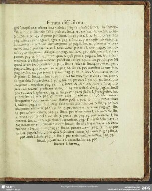 Errata difficiliora
