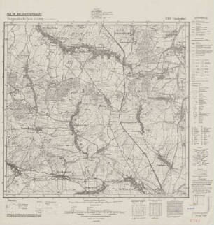 5366 Gnadenfrei, Topographische Karte 1:25000 (4cm - Karte)