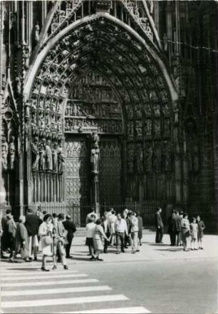 Hauptportal des Freiburger Münsters