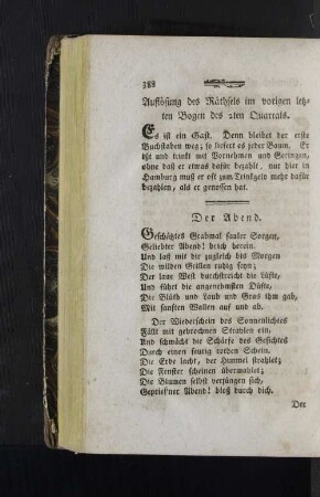 [Erster Bogen. - Zwölfter Bogen.]