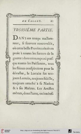 Troisiéme partie