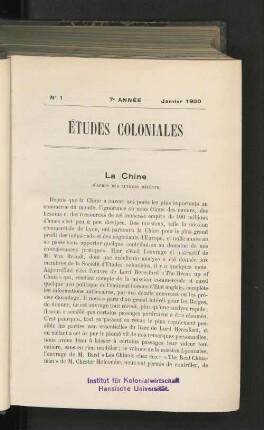 La Chine.