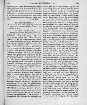 Gfrörer, A. F.: Untersuchung über Alter, Ursprung, Zweck der Dekretalen des falschen Isidorus. Freiburg i. Br.: Wagner 1848 (Beschluss von Nr. 278)
