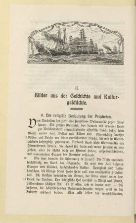 II. Bilder aus der Geschichte und Kulturgeschichte