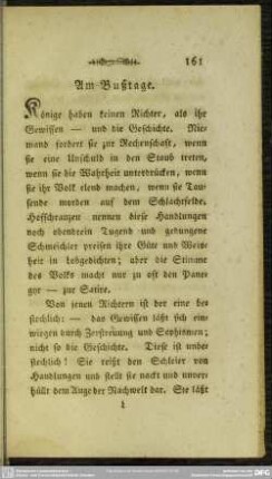 Am Bußtage
