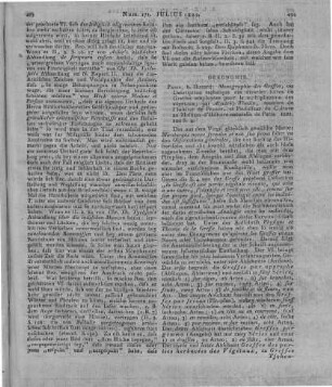 Thouin, A.: Monographie des greffes, ou description technique des diverses sortes de greffes employees pour la multiplication des végétaux. Paris: Huzard 1821