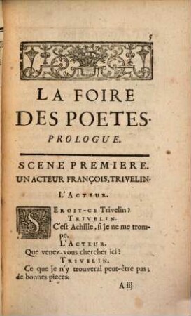 La Foire Des Poetes, L'Isle Du Divorce, Et La Sylphide : Comedies, Représentées pour la premiere fois par les Comédiens Italiens ordinaires du Roi, le 11. Septembre 1730