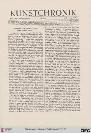 Heft 27 (1. April 1917)