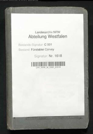 Belehnung der Familie von Bocholtz-Asseburg zu Hinnenburg