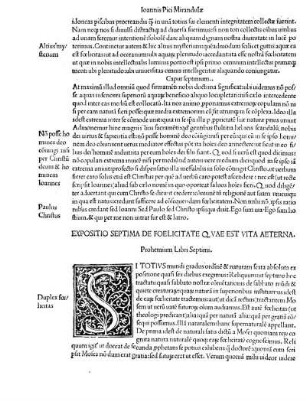 Expositio Septima De Foelicitate Qvae Est Vita Aeterna.