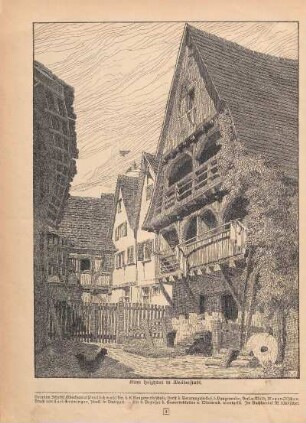 Altes Holzhaus in Weilderstadt
