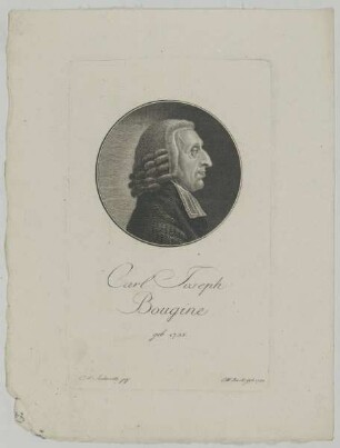 Bildnis des Carl Joseph Bougine