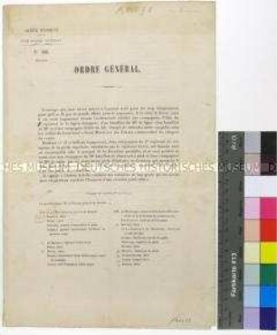 Ordre Général, Sewastopol (in französischer Sprache)