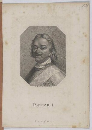 Bildnis des Peter I., Zar von Russland