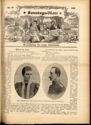 Ausgabe vom Sonntag, den 13. Mai 1900.