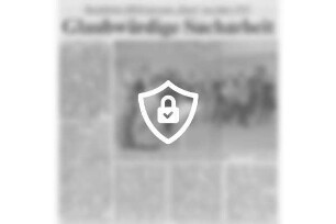 Glaubwürdige Sacharbeit