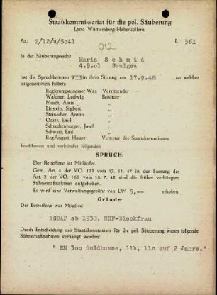 Schmid, Maria