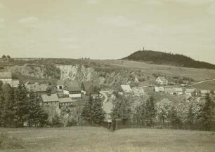 Altenberg. Binge. Ansicht mit Geisingberg