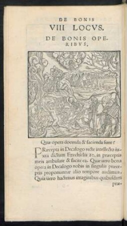 VIII Locus. De Bonis Operibus.