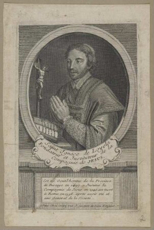 Bildnis des Ignace de Loyola