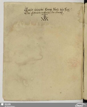 Geleitwort [handschr.]