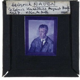 Nauen, Bildnis des August Hoffmann