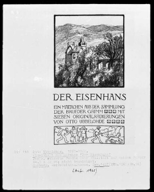Der Eisenhans — Titelblatt