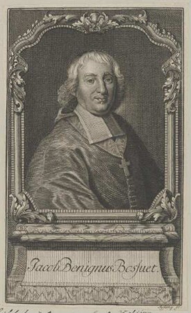Bildnis des Jacob Benignus Bossuet