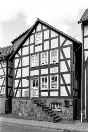 Wohnhaus (Wohnhaus, Fachwerk); Gemünden, Hainstraße 4