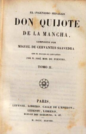 El ingenioso hidalgo Don Quijote de LaMancha, 2
