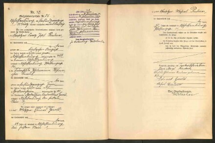 Standesamtsbuch der Stadt Aschaffenburg: Eheschließungen 252/1930 - 130/1931