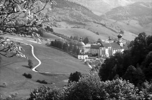 Münstertal vom Laitschenbach gegen St. Trudpert