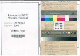 Entnazifizierung Peter Bodden , geb. 26.05.1865 (Landwirt)
