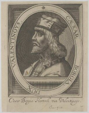Bildnis des Cesar Borgia