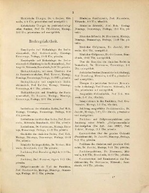 Verzeichnis der Vorlesungen. 1892/93, WS