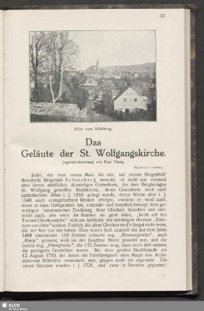 Das Geläute der St. Wolfgangskirche
