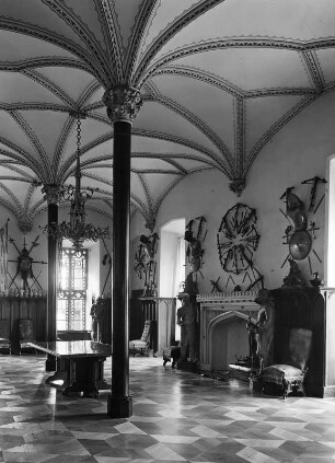 Koblenz-Stolzenfels. Schloss Stolzenfels. Rittersaal