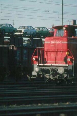 Kornwestheim Rbf. Stw 8 Gleis 212 Lok 260 941 Rangierer