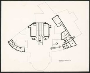 Stadttheater (auch: Opernhaus), Wuppertal Umbau: Grundriss Tiefkeller