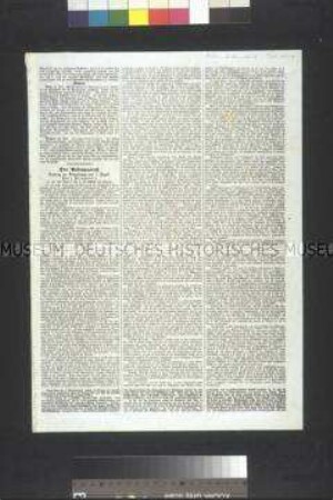Zeitungsbeilage: Der Polenprozess. Nachtrag zur Verhandlung vom 5. August. Rede v. Mieroslawski. Berliner Zeitungs-Halle; Berlin, 5. August 1847
