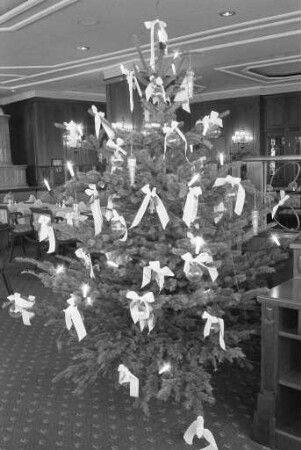 Weihnachtsbäume in Karlsruher Hotels