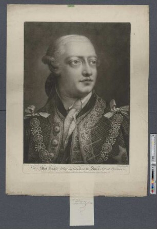 [Porträt König George III.]