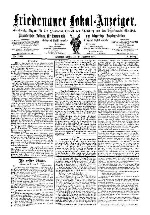 Nr. 278, 27.11.1905