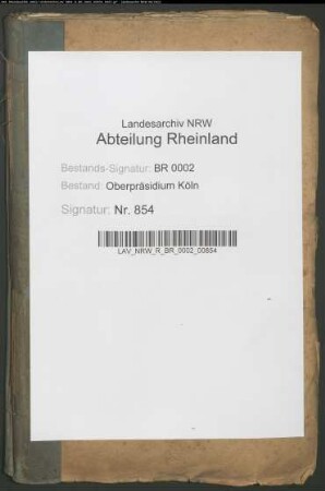 Die Errichtung eines Taubstummen-Instituts in den Rheinprovinzen