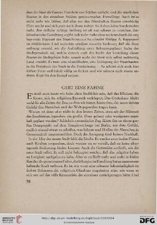 Gebt eine Fahne