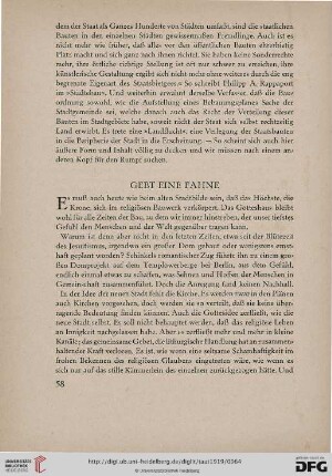 Gebt eine Fahne